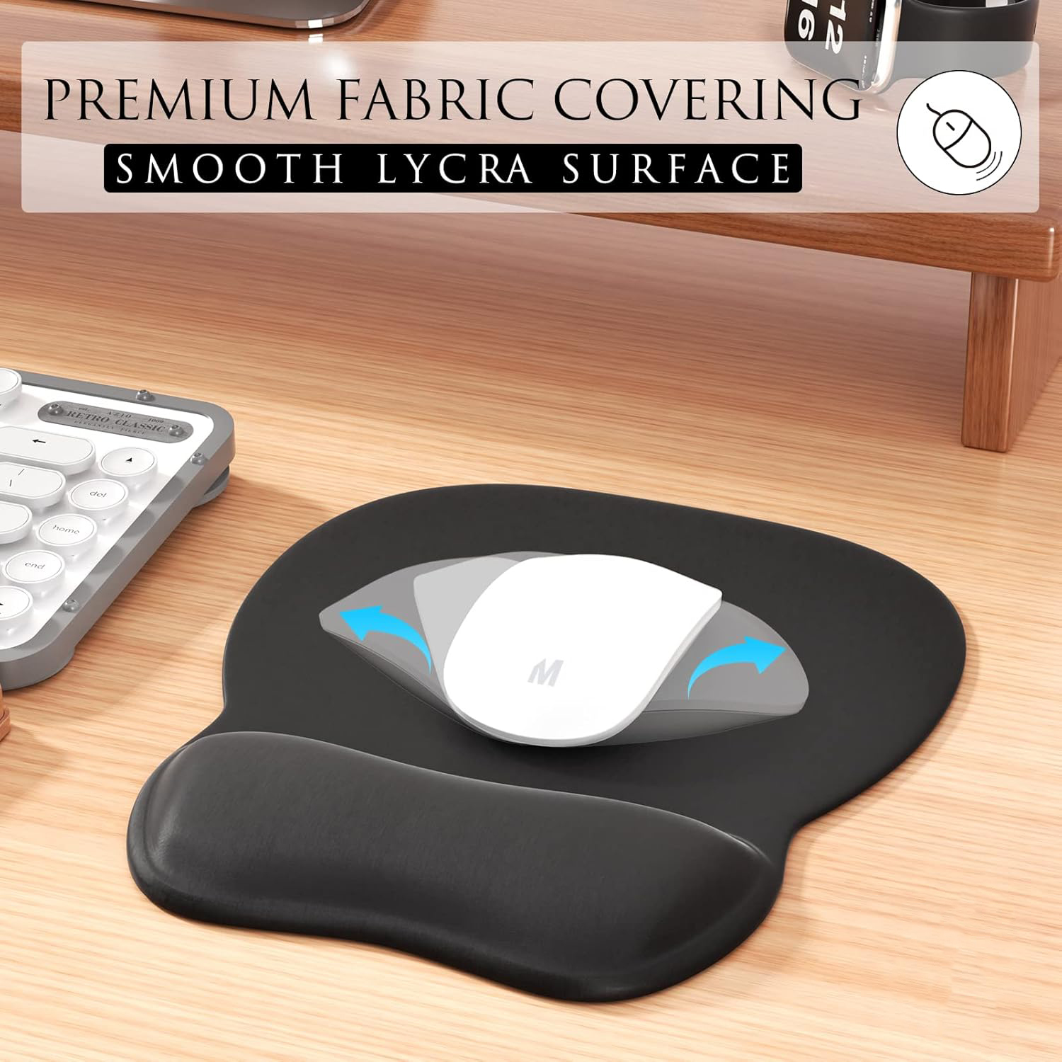 Ergononic Menory Foan Mouse Pad01 2
