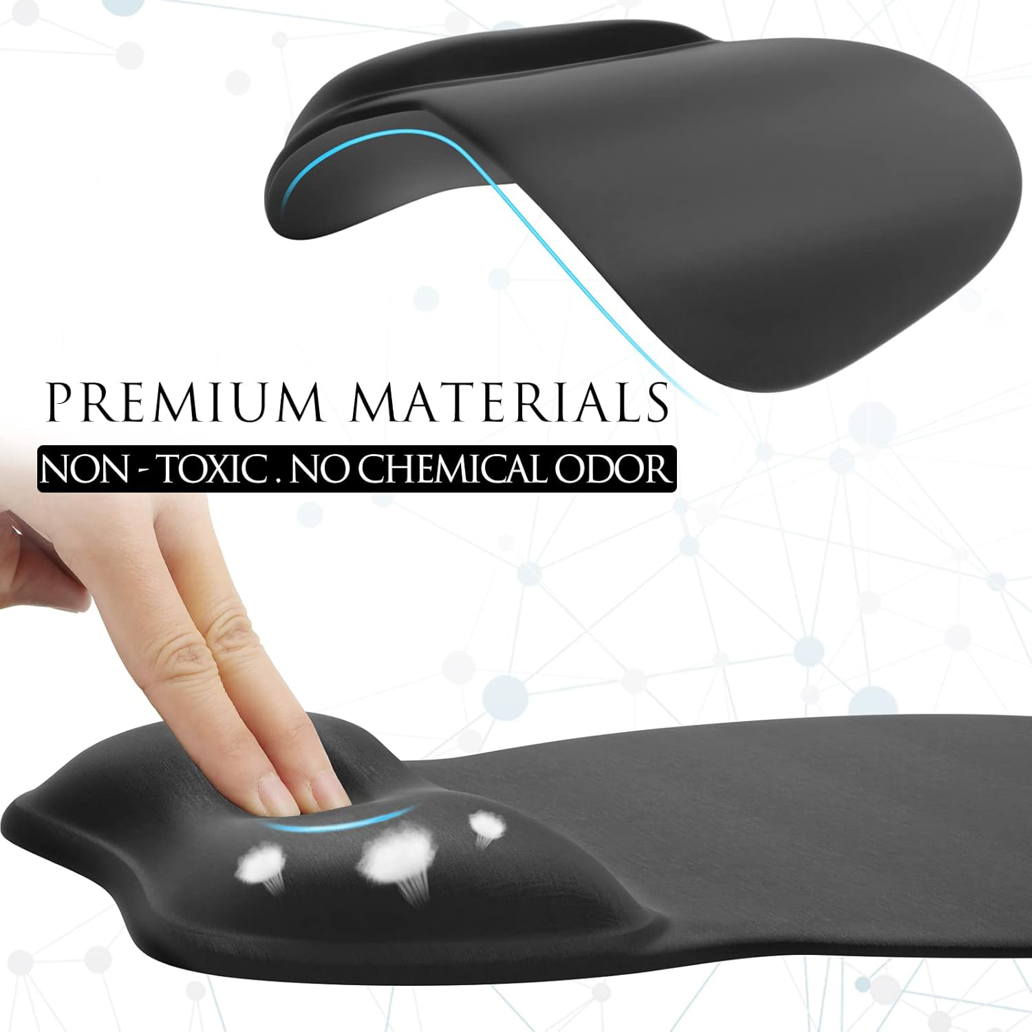 Ergononic Menory Foan Mouse Pad01 4