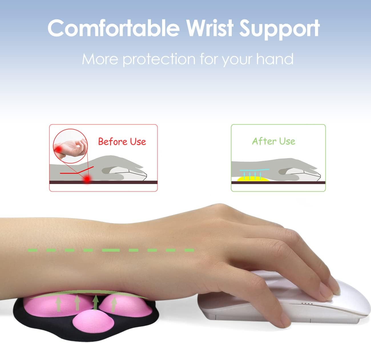 Cat Paw Mouse Wrist Rest 6
