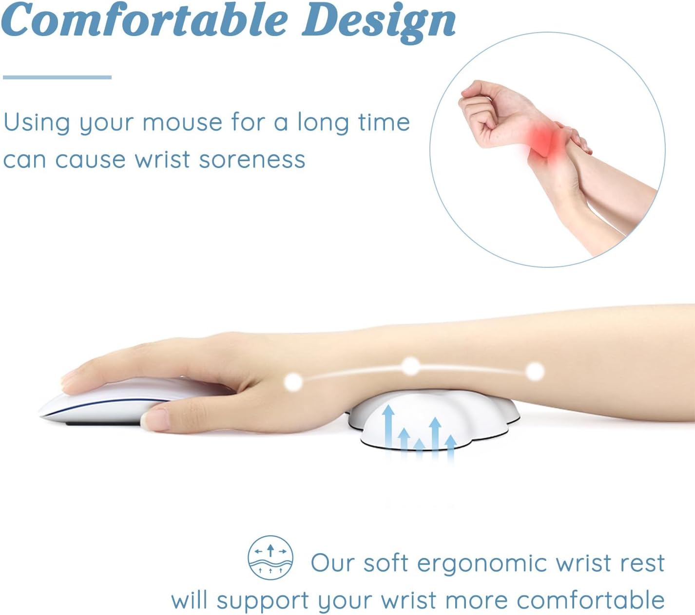 Cloud Wrist Rest 6