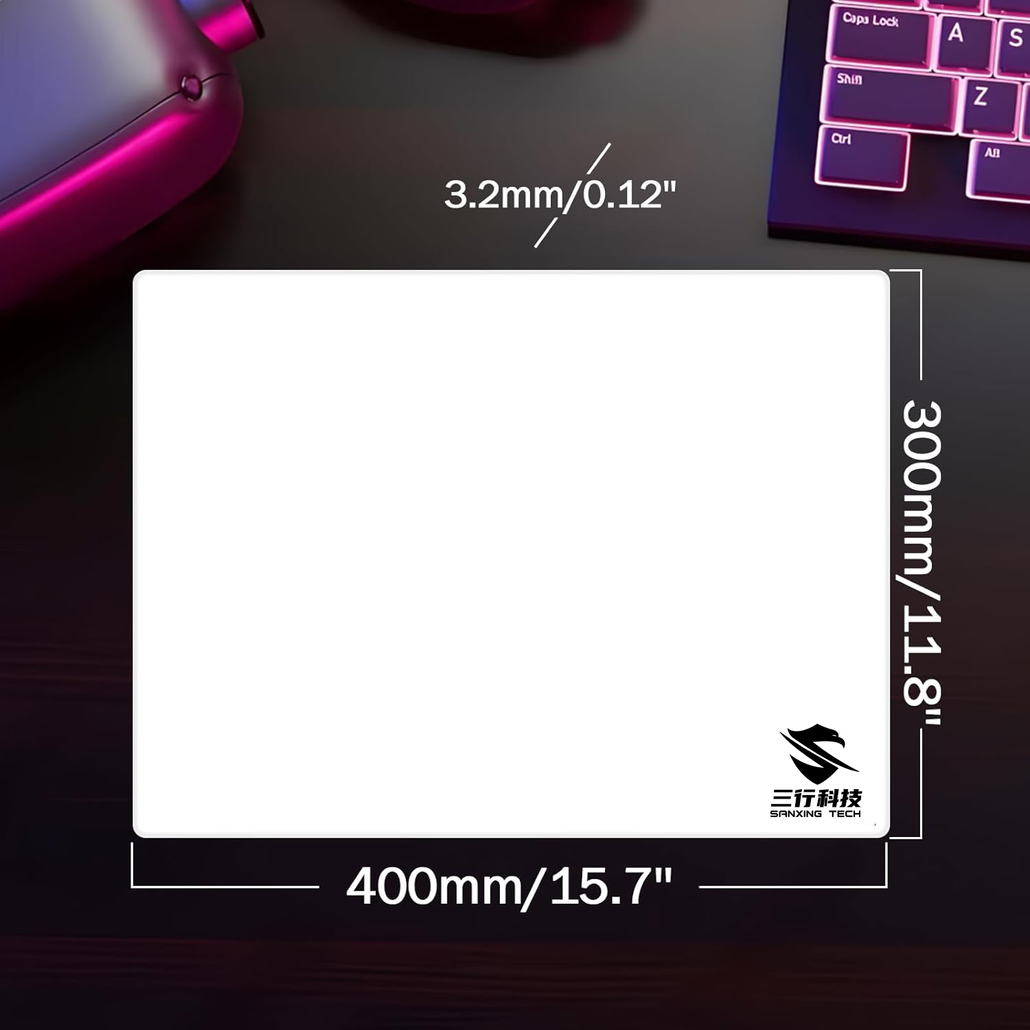 Glass Gaming Mouse Pad 6