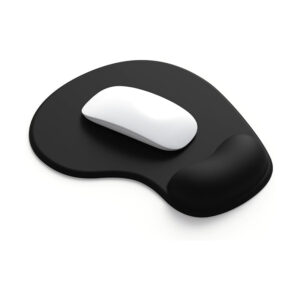 Gel Memory Foam Mouse Wrist Rest Pad Non-Slip Textured Surface for Office Gaming