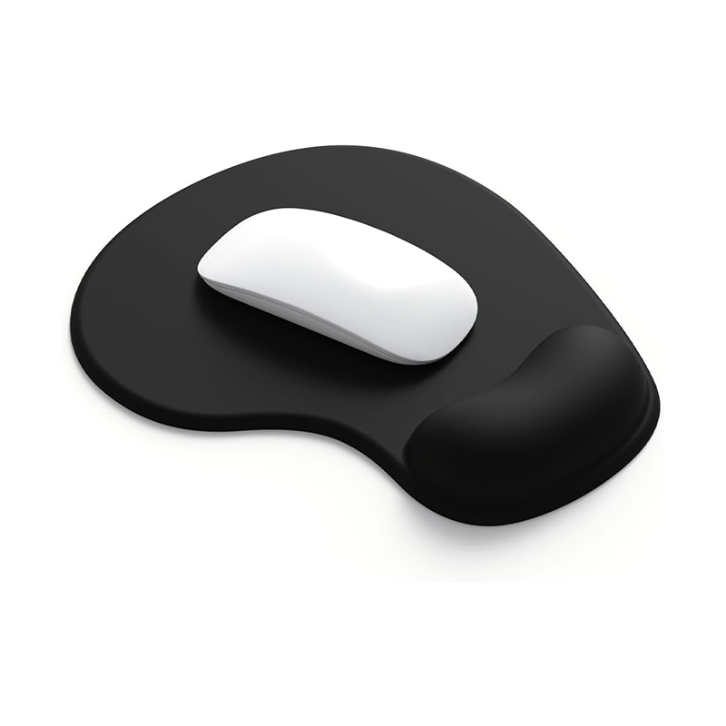 Gel Memory Foam Mouse Wrist Rest Pad Non-Slip Textured Surface for Office Gaming