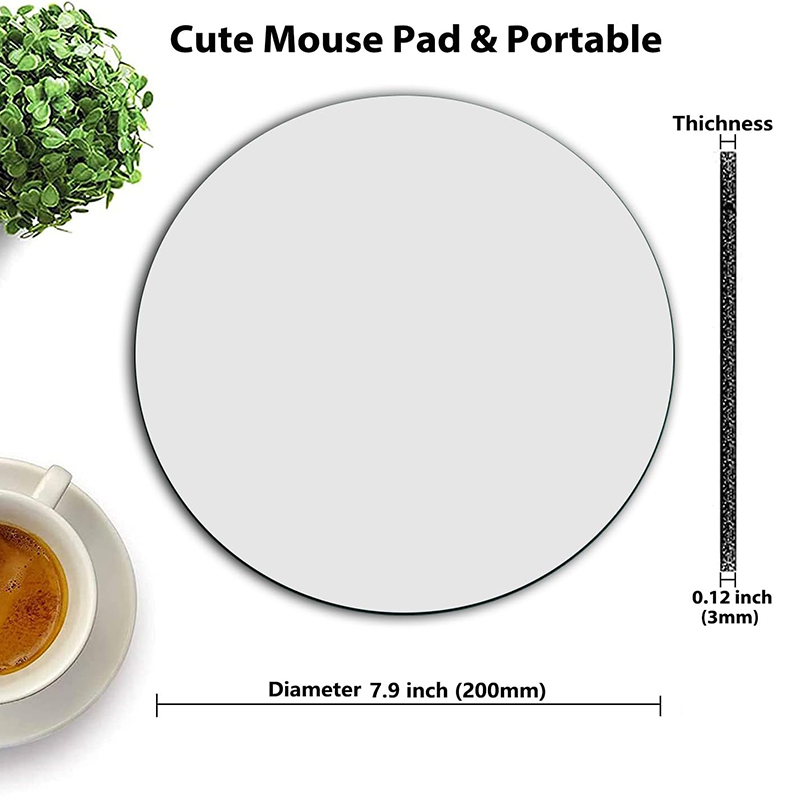 Round Shape Gaming Mouse Pad 2