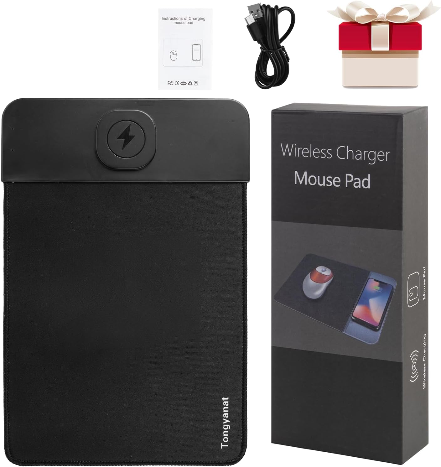 Wireless Charging Mouse Pad 3