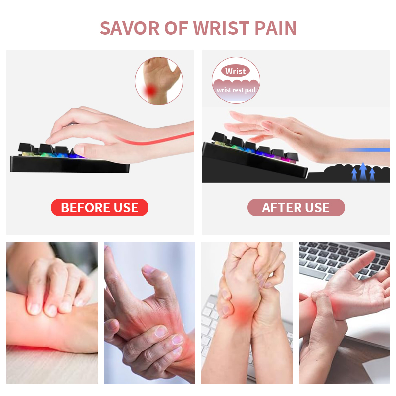 Wrist Rest Set for Keyboard 3