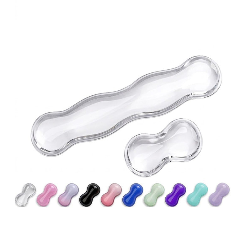 Cool Soft Ergonomic Gel Wrist Rest Set for Office