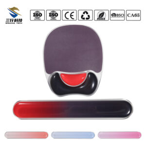 Customized Ergonomic Mouse Pad with Wrist Rest& Keyboard Wrist Rest,