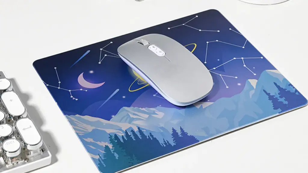 High quality wholesale custom colors easy to clean metal aluminum mouse pad