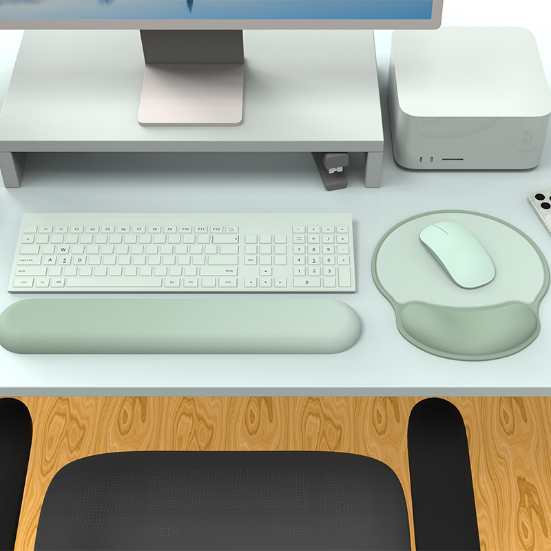 Wrist Rest Support for Mouse Pad&Keyboard Set