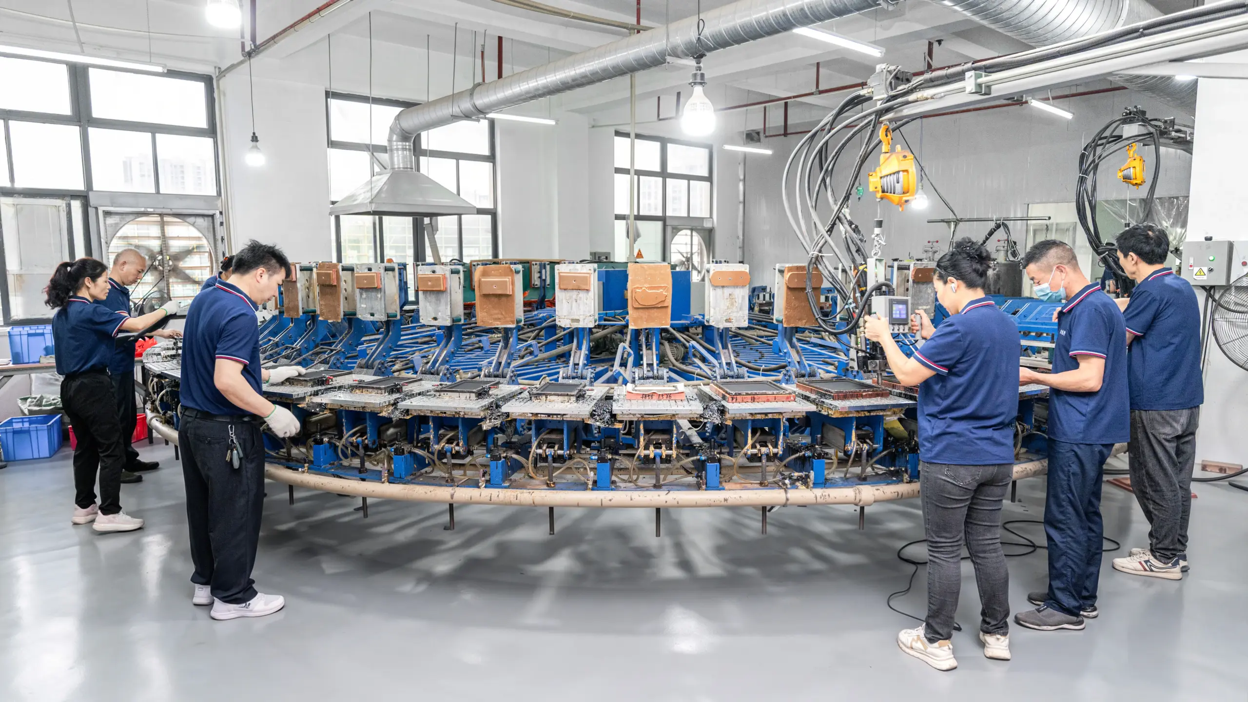 Sanxing Industrial Large Disc-Type Glue Injection Equipment